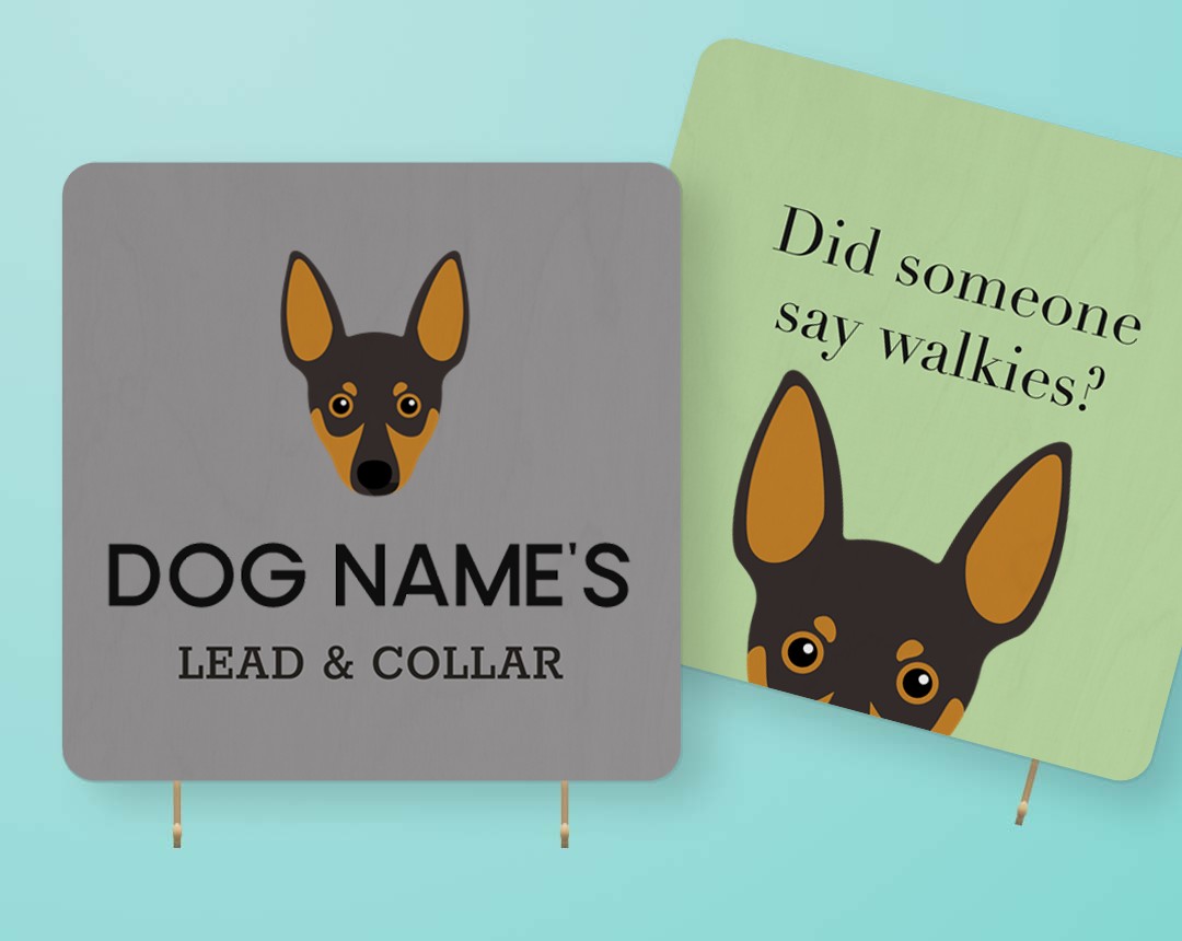 Personalized Lead & Collar Hangers
