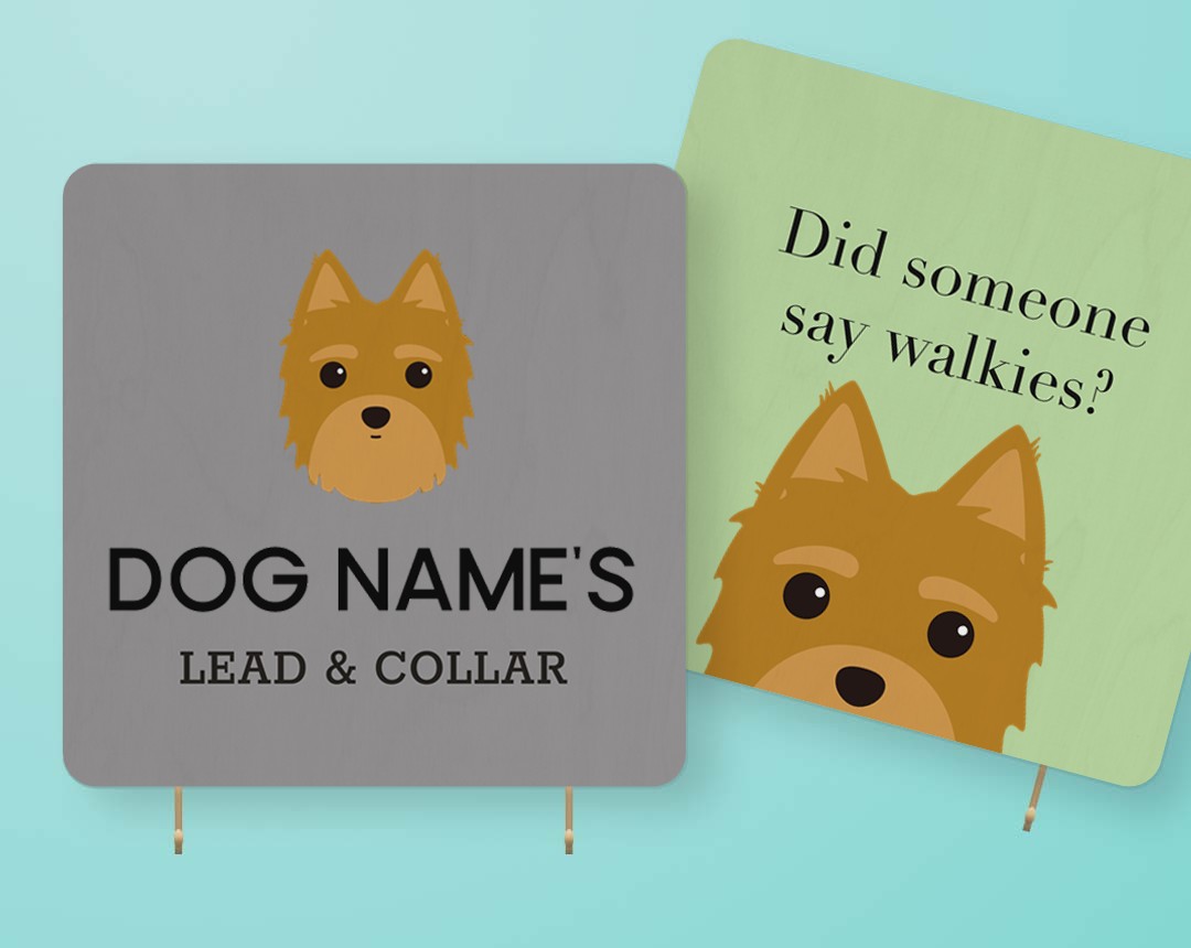 Personalized Lead & Collar Hangers