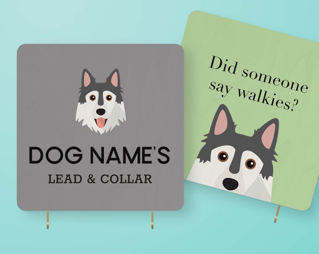 Personalized Lead & Collar Hangers