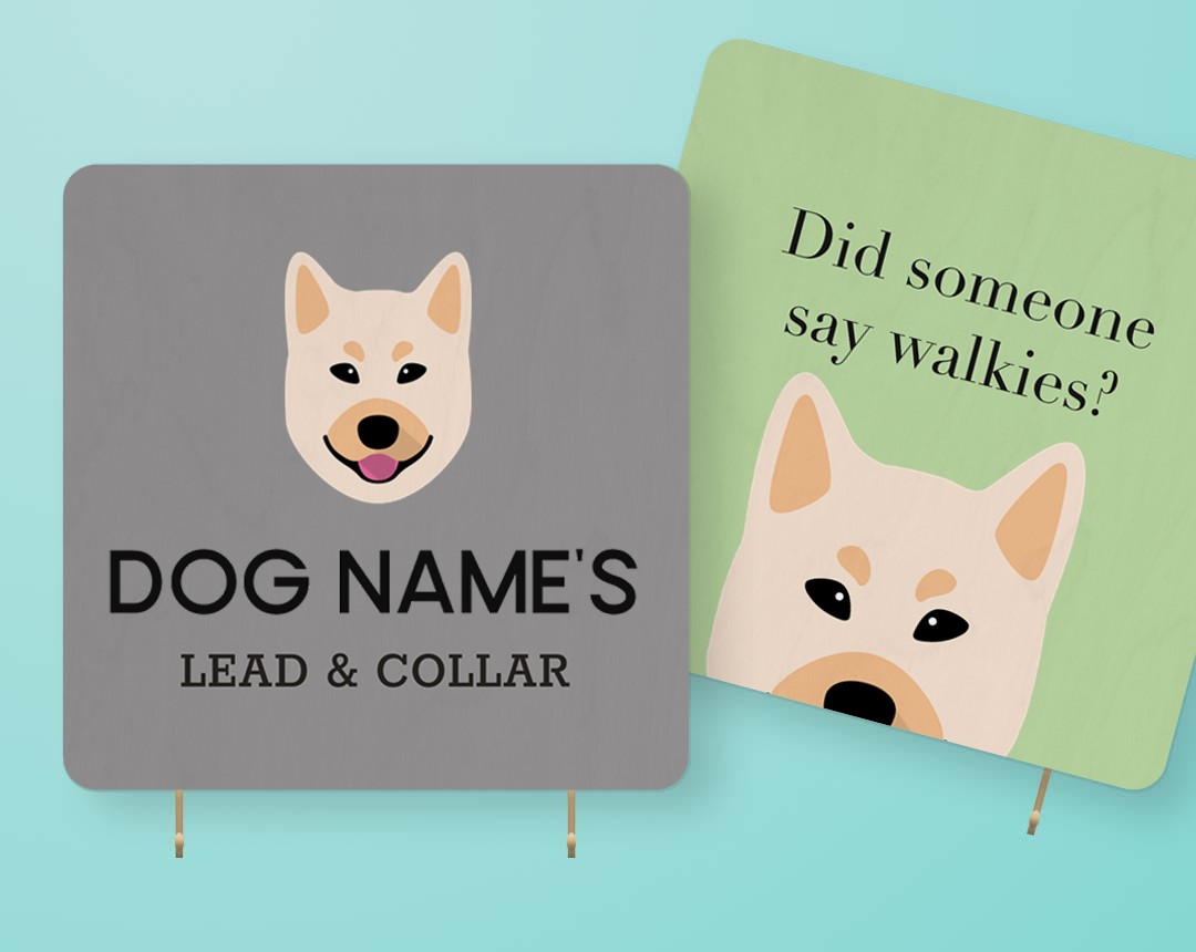 Personalized Lead & Collar Hangers