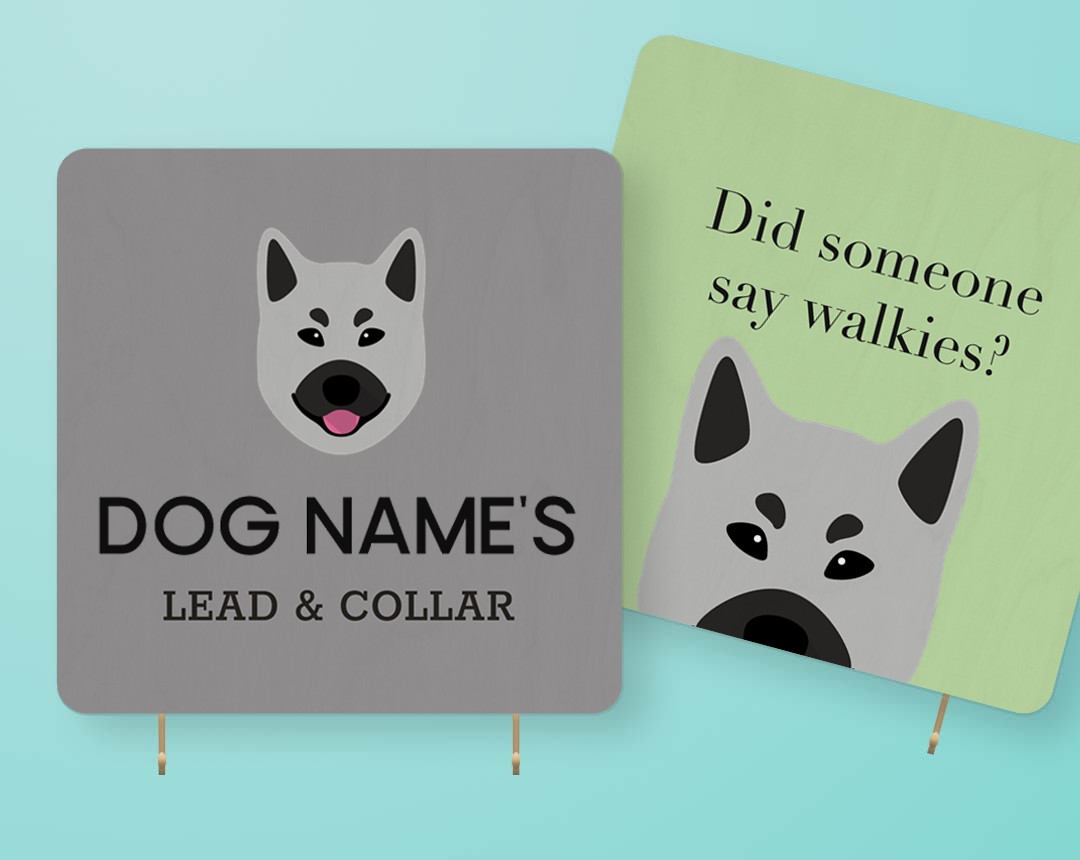 Personalized Lead & Collar Hangers