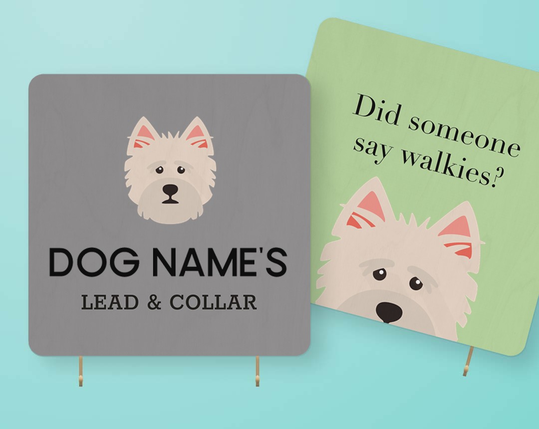 Personalized Lead & Collar Hangers