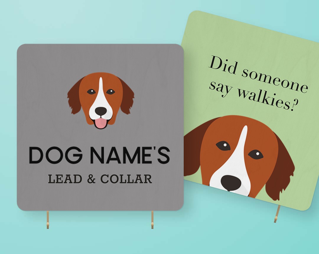 Personalized Lead & Collar Hangers