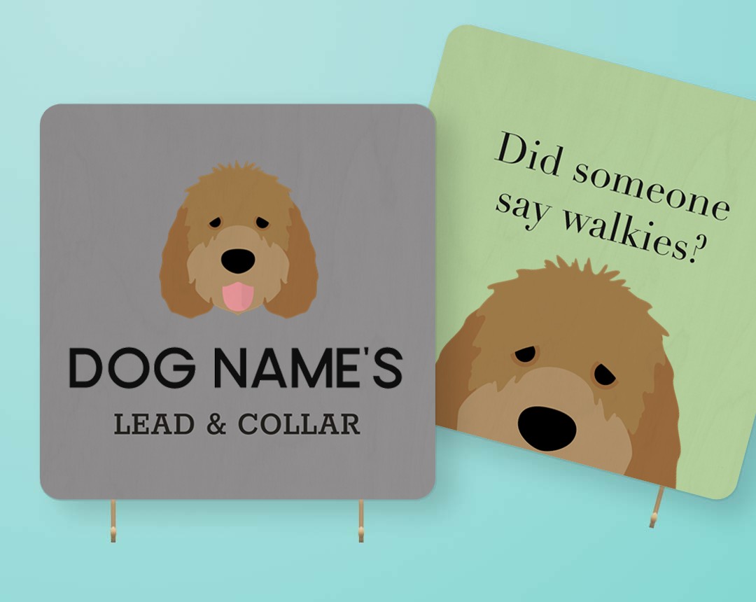 Personalized Lead & Collar Hangers