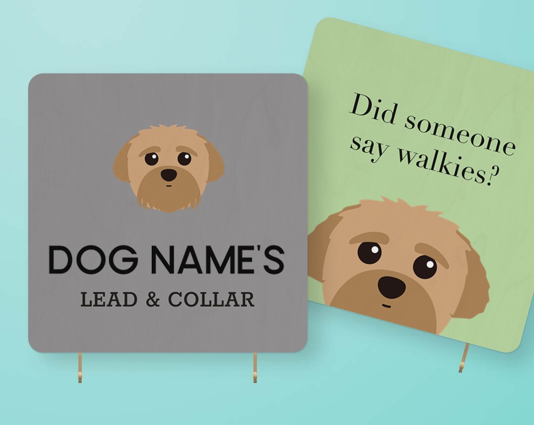 Personalized Lead & Collar Hangers
