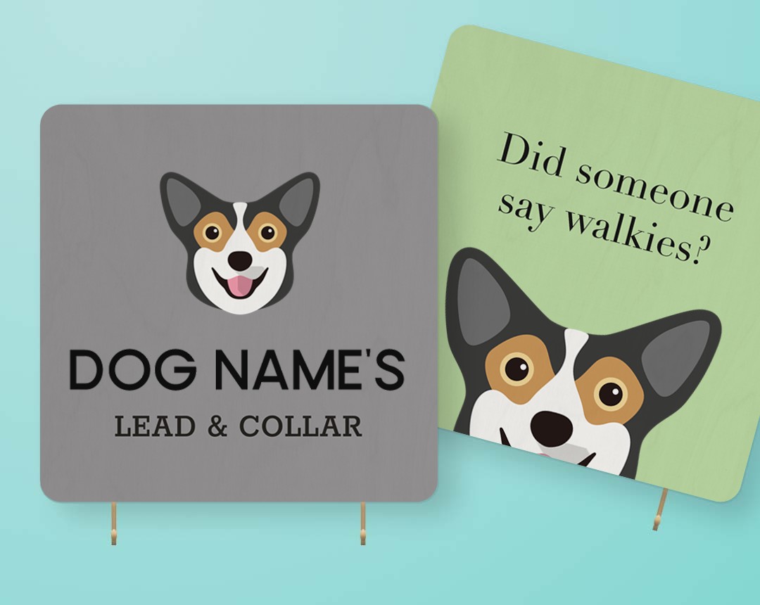 Personalized Lead & Collar Hangers