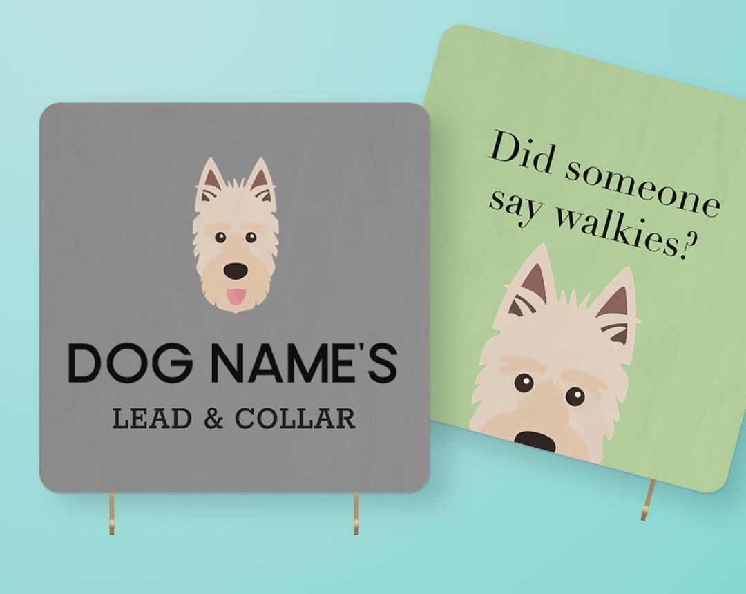 Personalized Lead & Collar Hangers