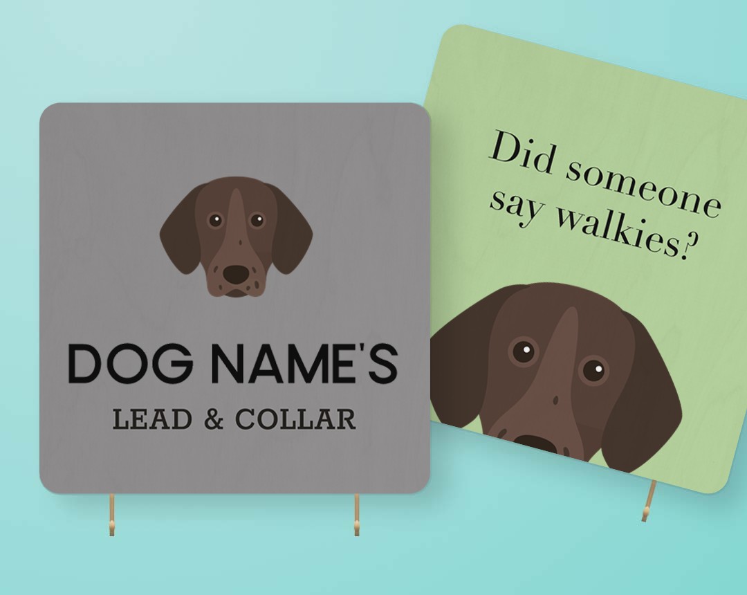 Personalized Lead & Collar Hangers