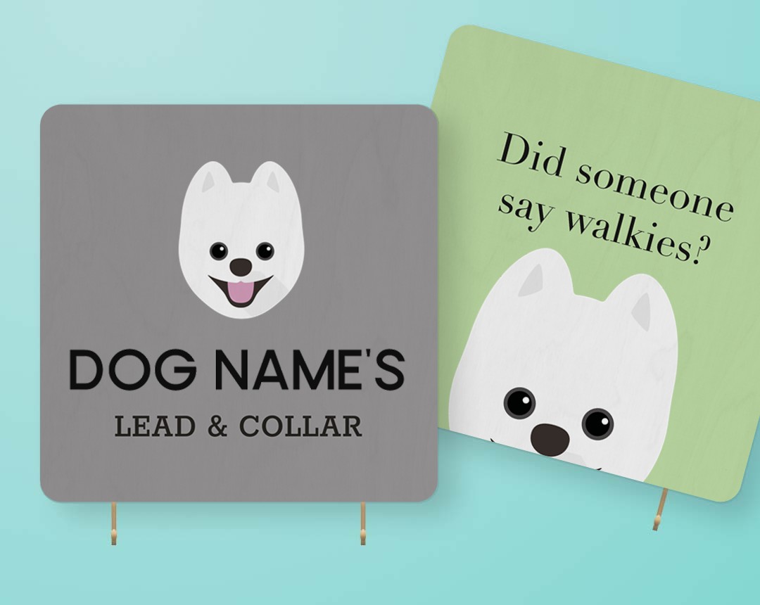 Personalized Lead & Collar Hangers