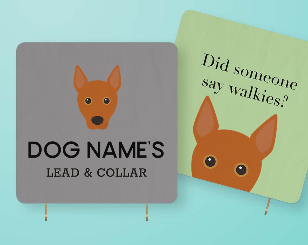 Personalized Lead & Collar Hangers
