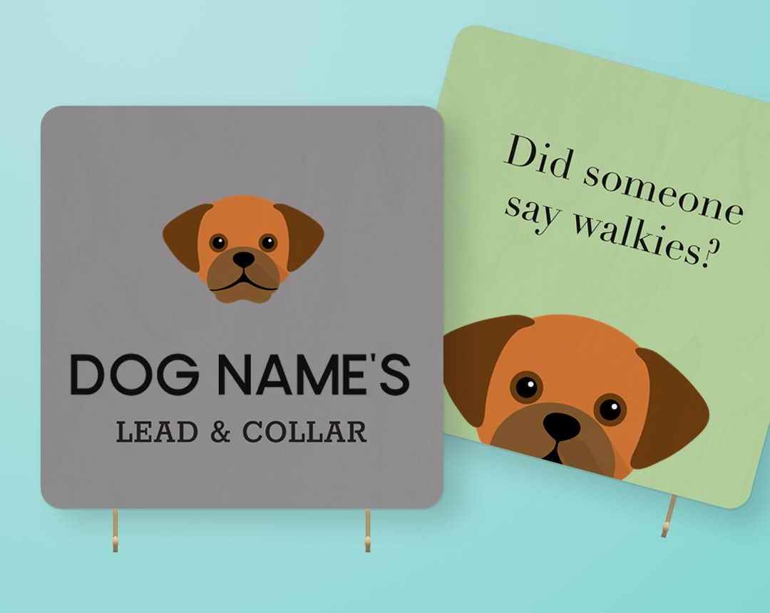 Personalized Lead & Collar Hangers