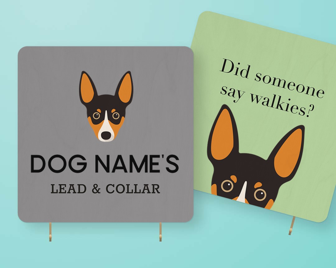 Personalized Lead & Collar Hangers