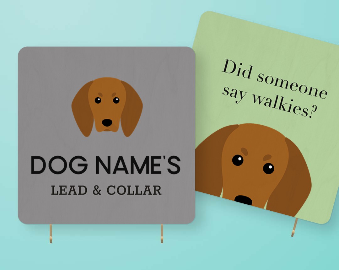 Personalized Lead & Collar Hangers