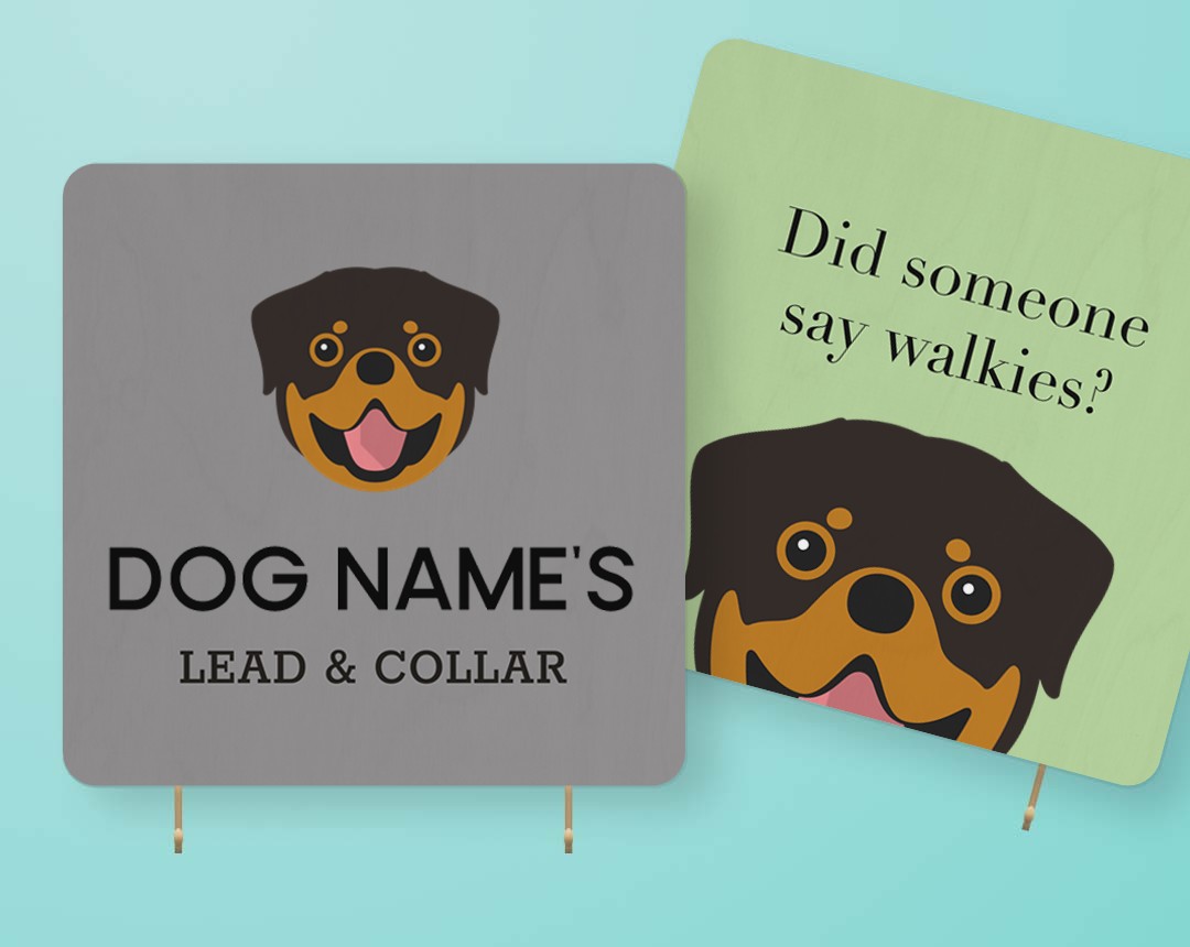 Personalized Lead & Collar Hangers