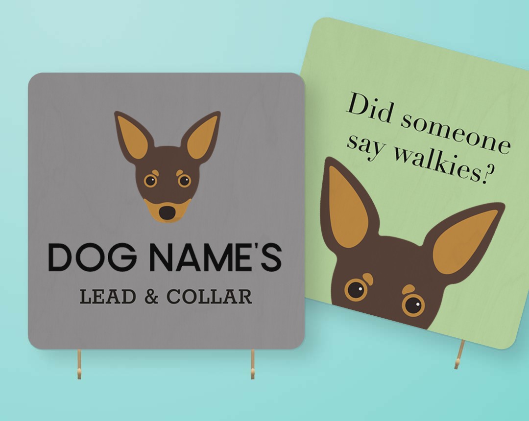 Personalized Lead & Collar Hangers