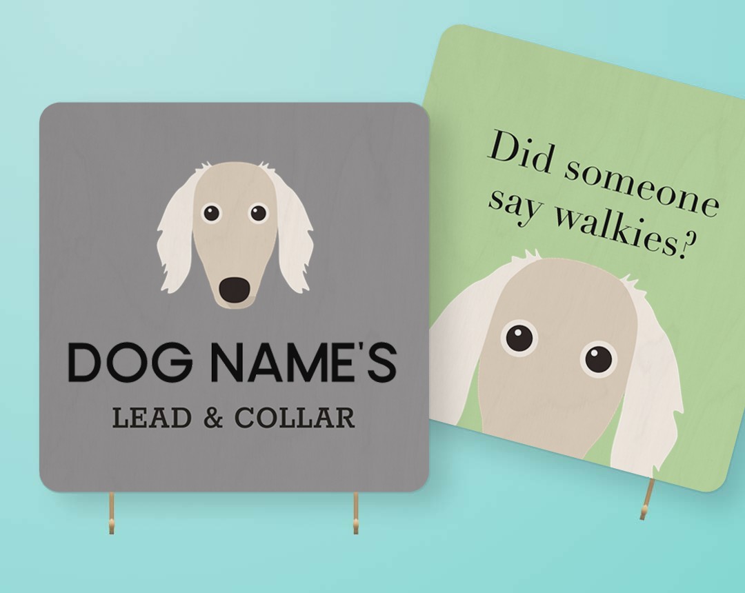 Personalized Lead & Collar Hangers