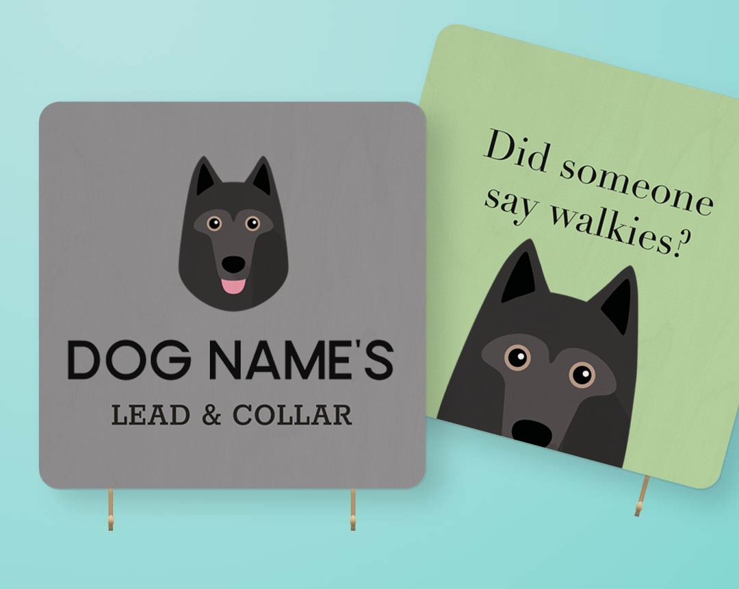 Personalized Lead & Collar Hangers