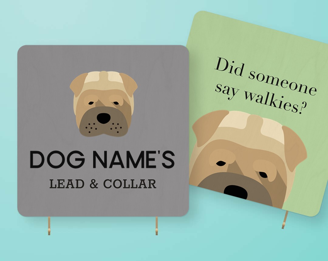 Personalized Lead & Collar Hangers