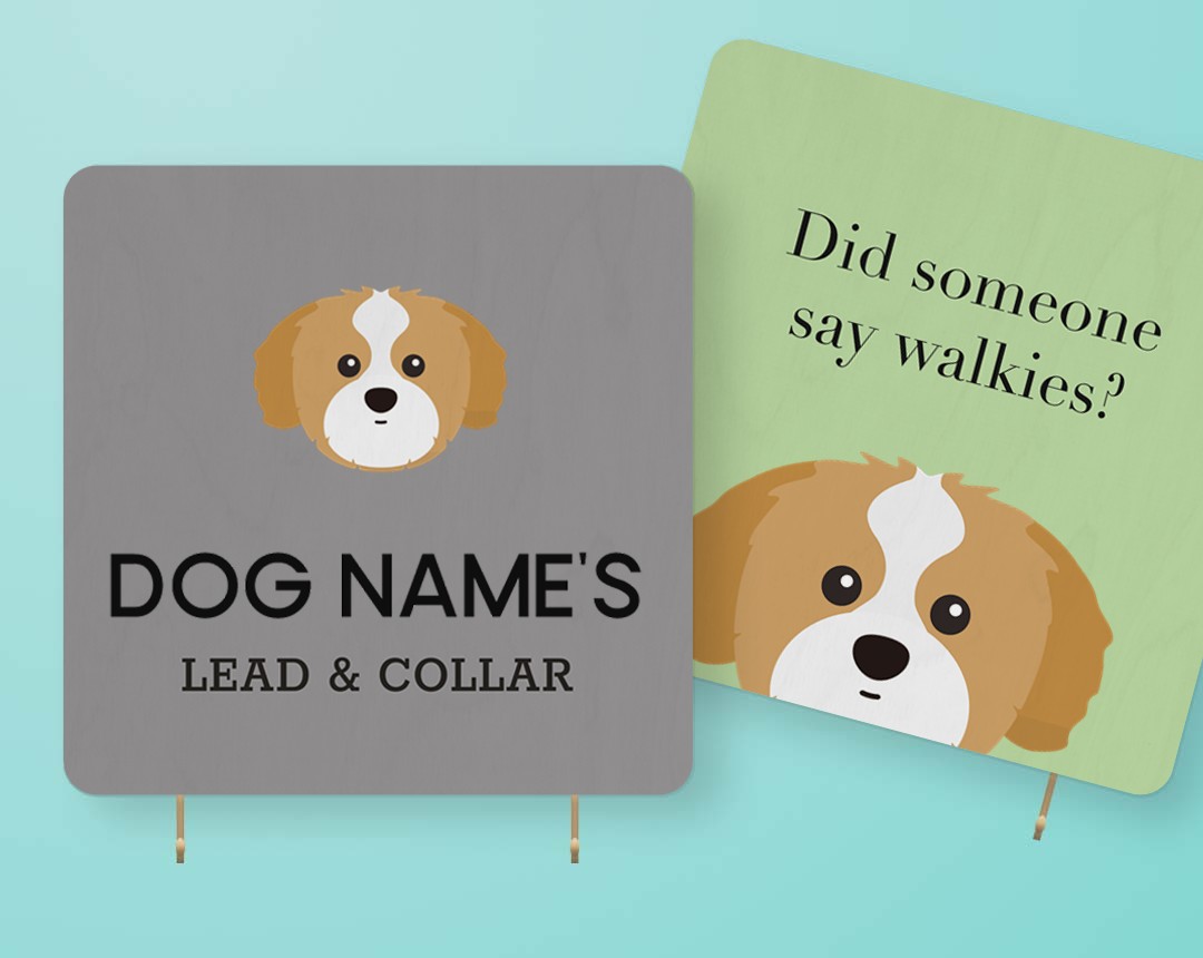 Personalized Lead & Collar Hangers
