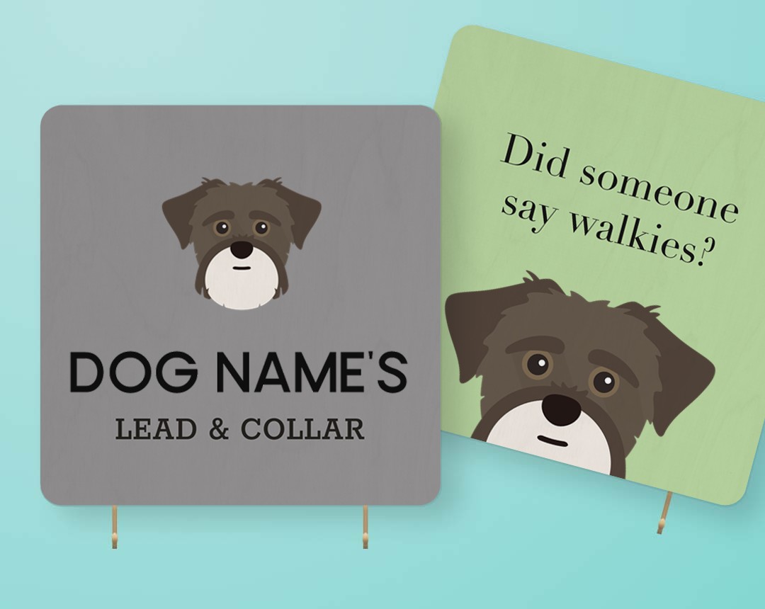 Personalised Lead & Collar Hangers