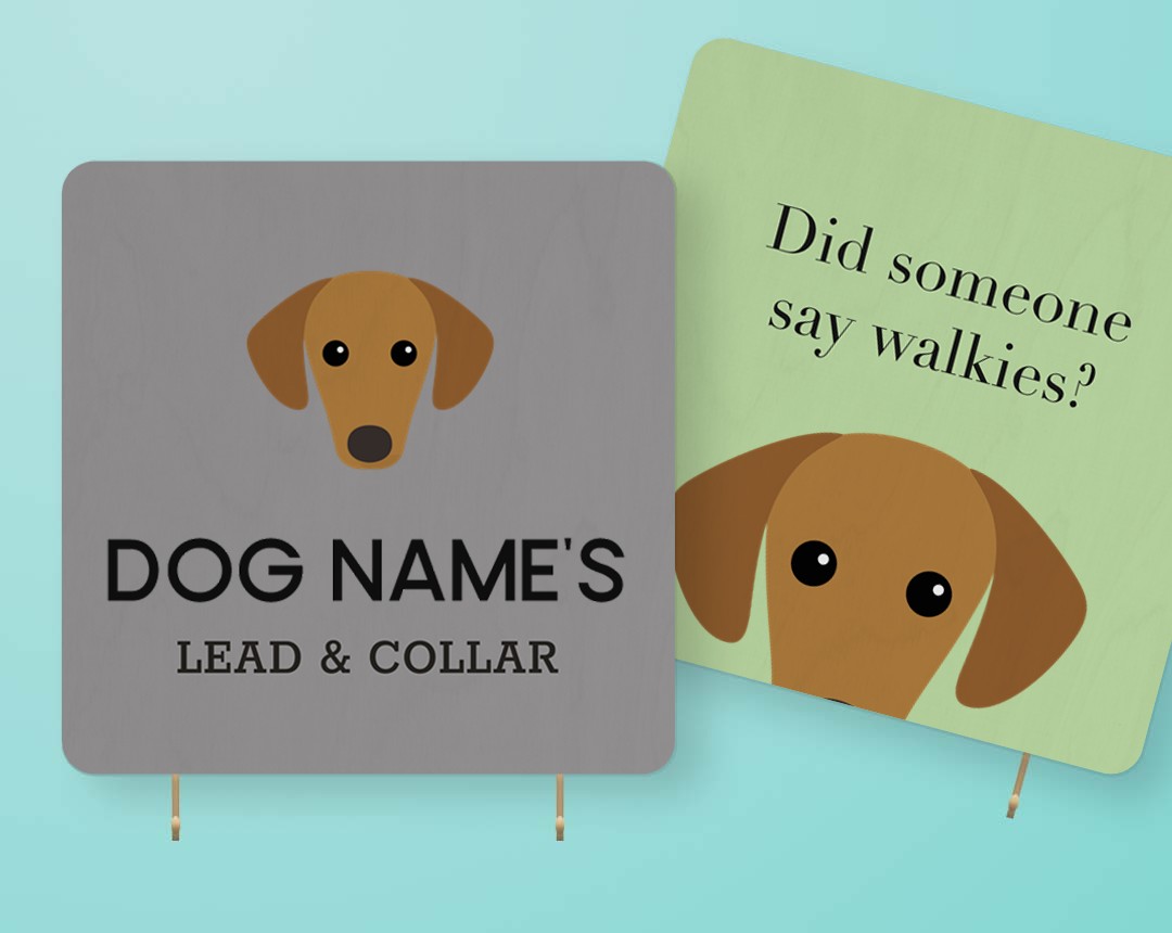 Personalized Lead & Collar Hangers