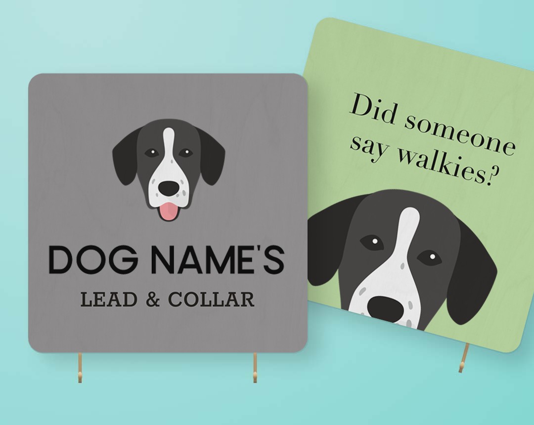 Personalized Lead & Collar Hangers