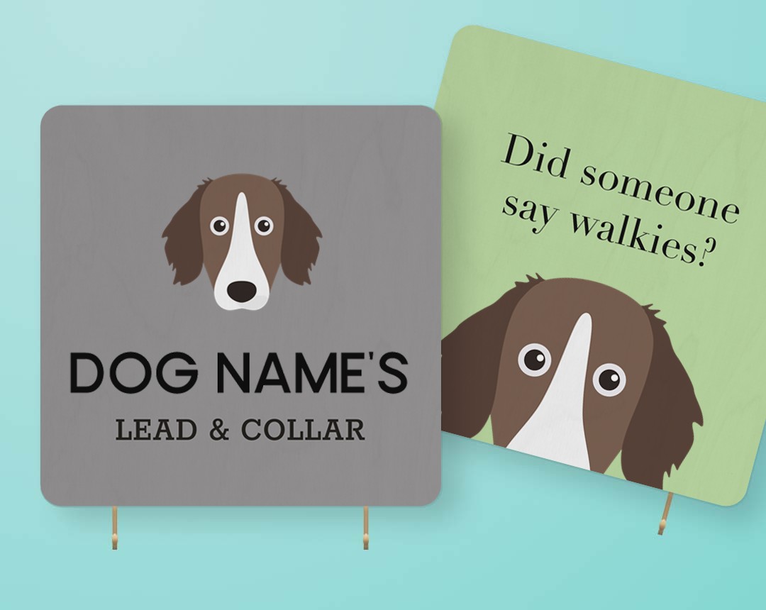 Personalized Lead & Collar Hangers