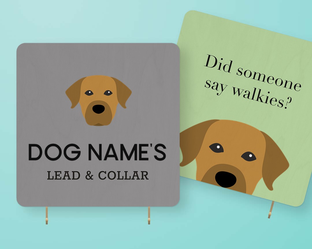 Personalized Lead & Collar Hangers