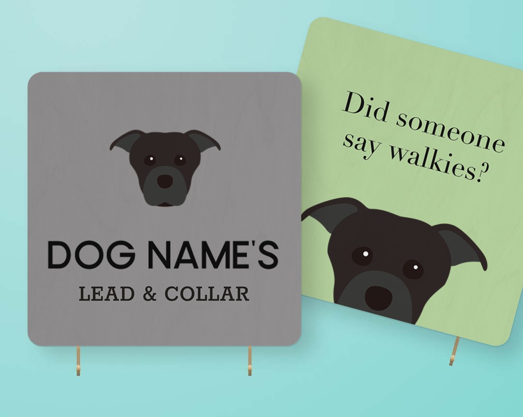 Personalized Lead & Collar Hangers
