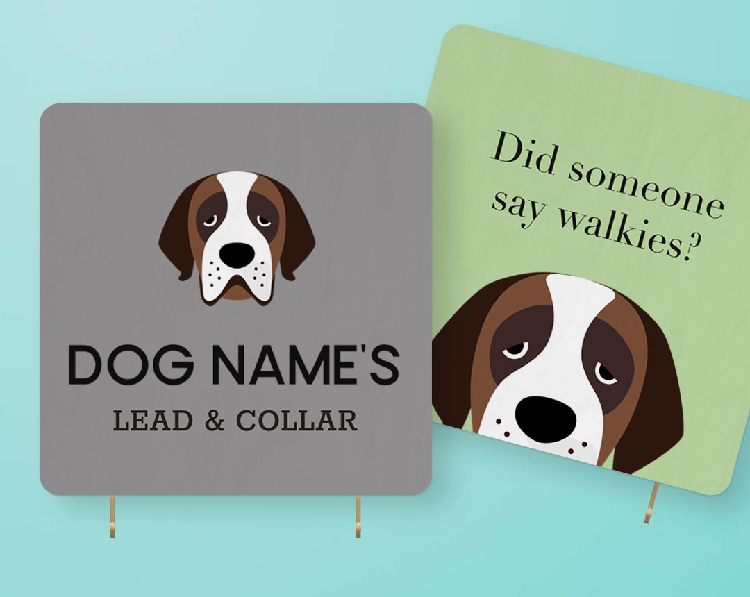 Personalized Lead & Collar Hangers