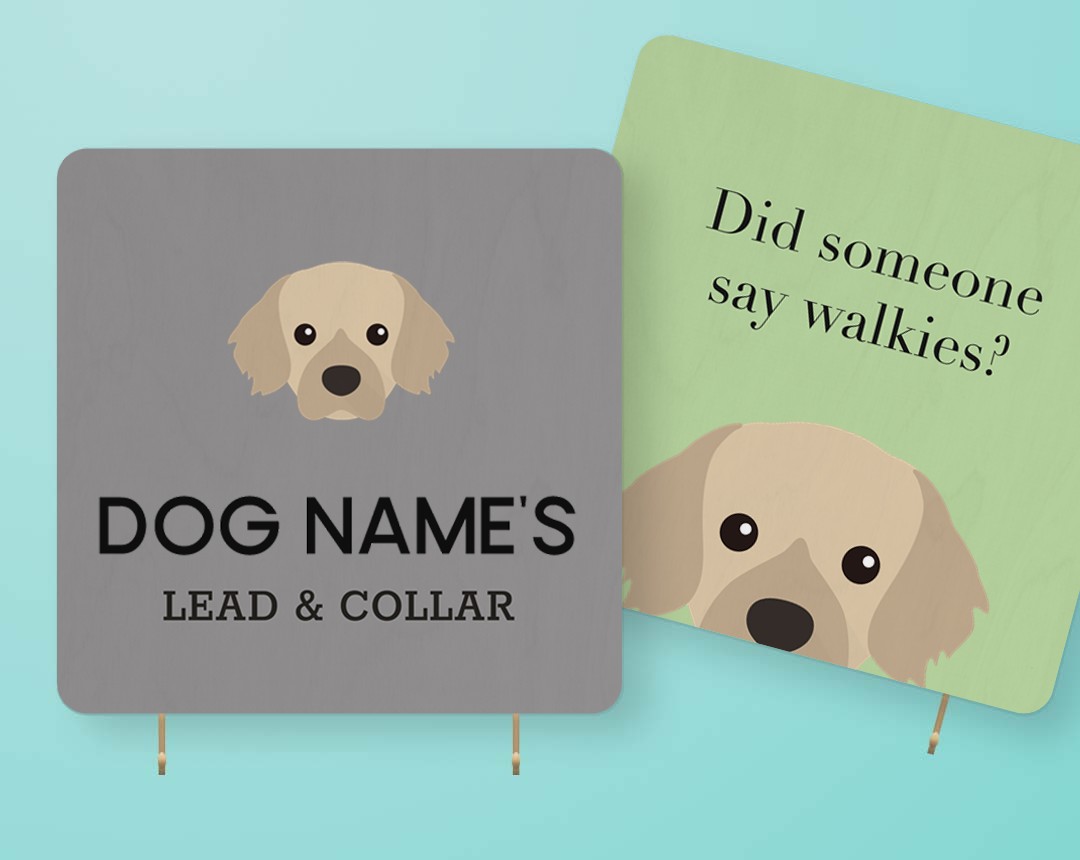 Personalized Lead & Collar Hangers