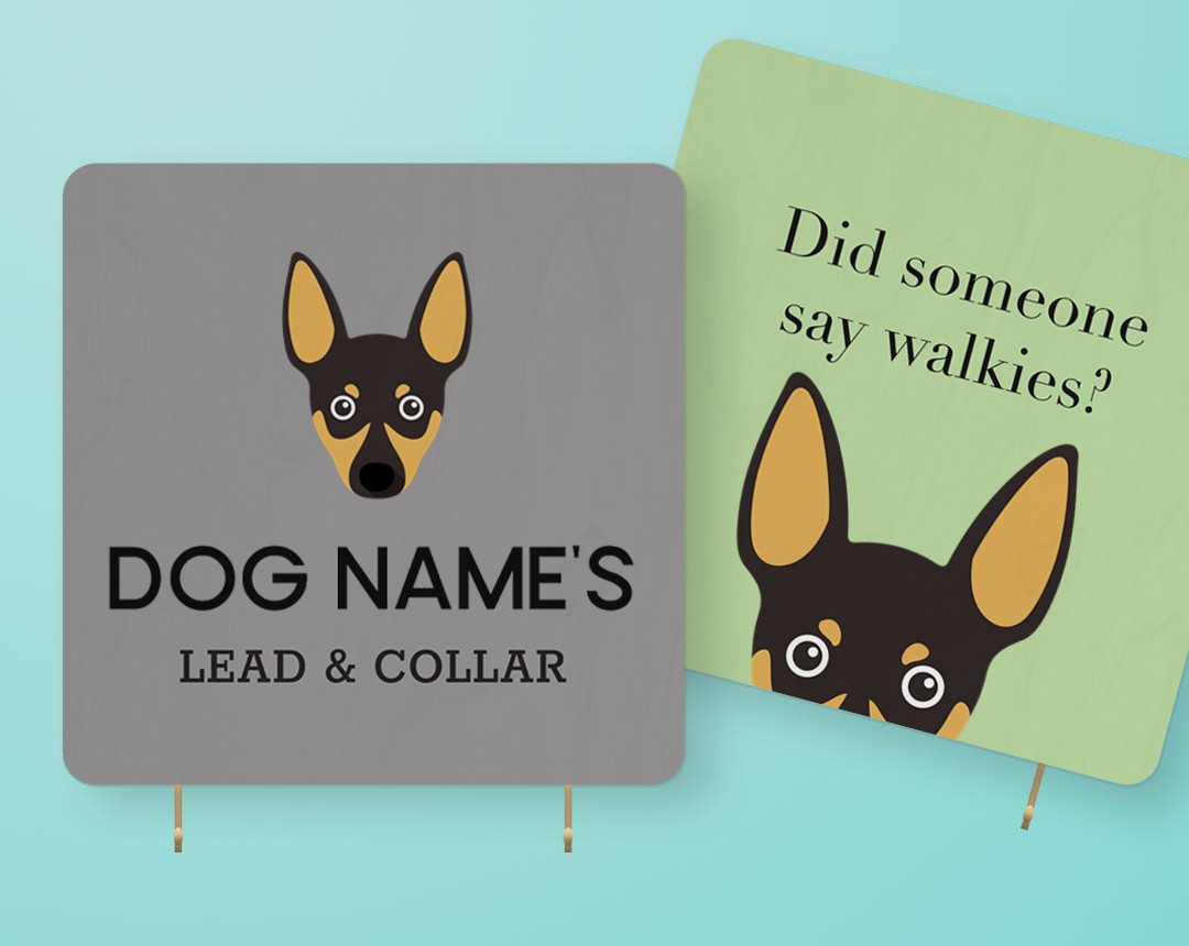 Personalized Lead & Collar Hangers