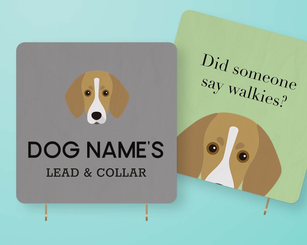 Personalized Lead & Collar Hangers