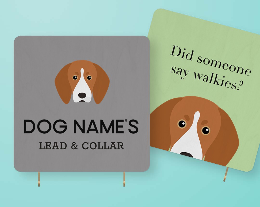 Personalized Lead & Collar Hangers