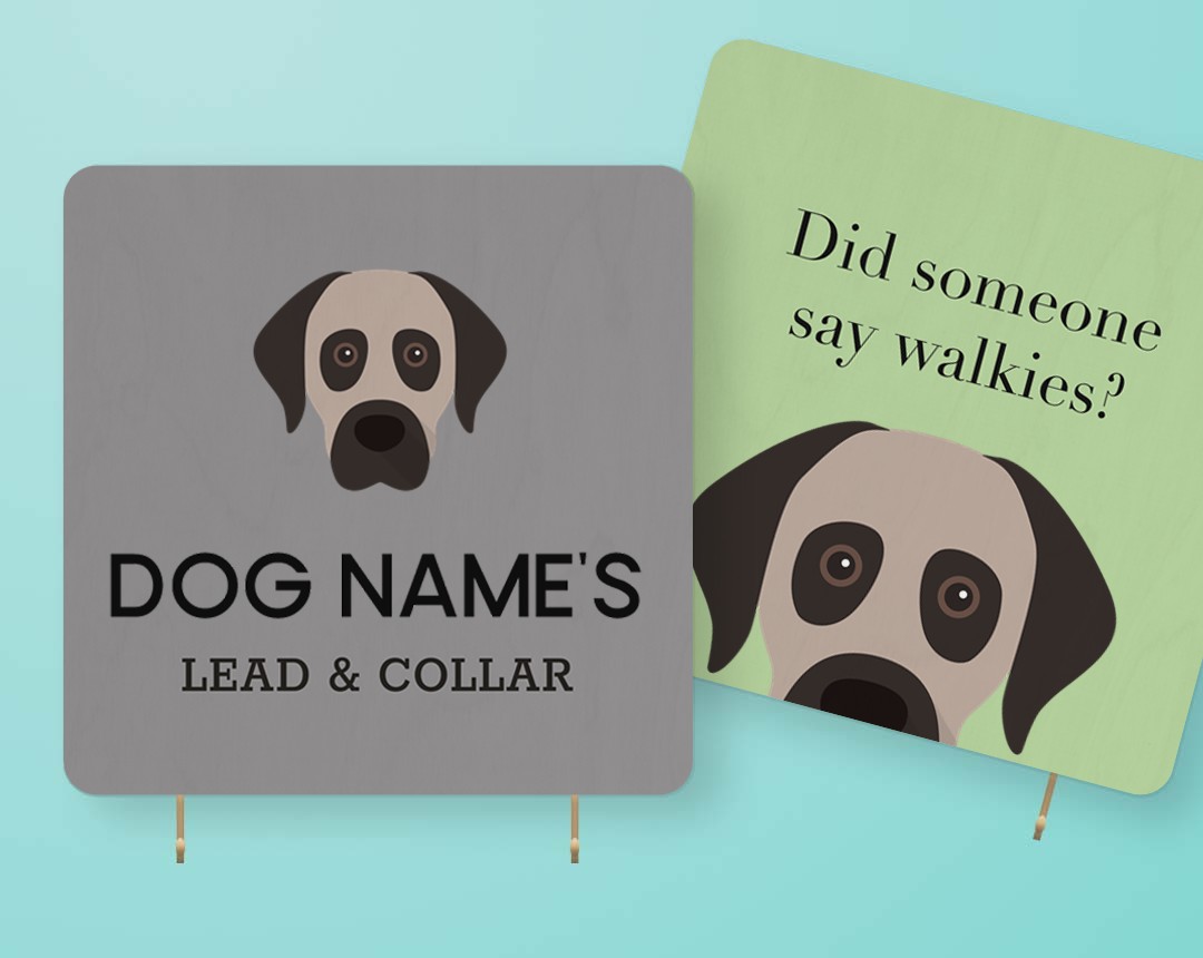 Personalized Lead & Collar Hangers