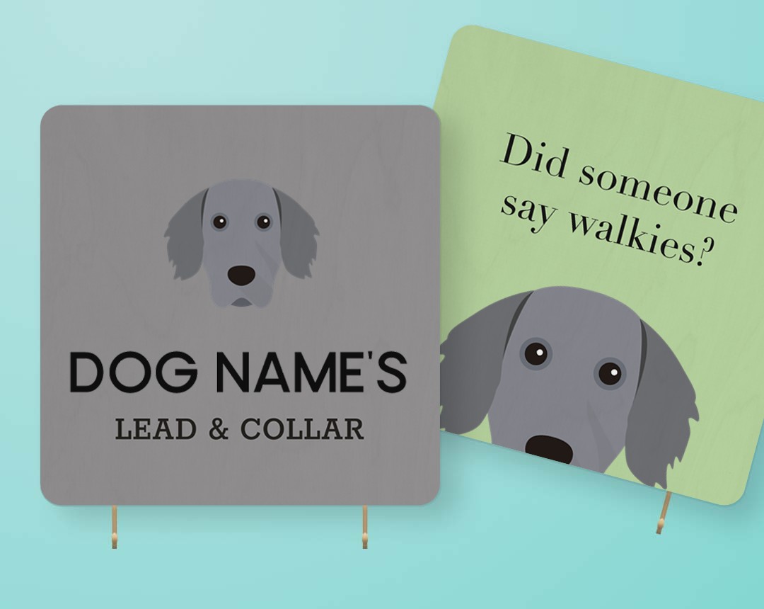 Personalized Lead & Collar Hangers
