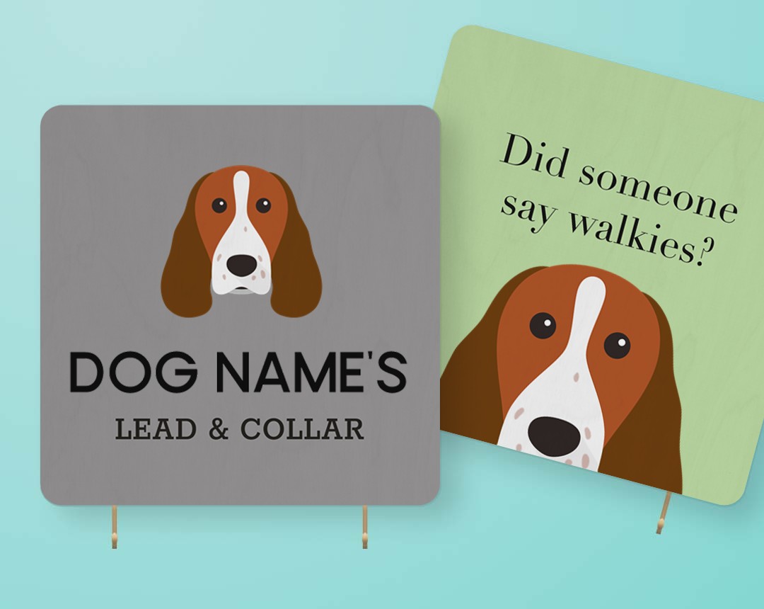 Personalized Lead & Collar Hangers