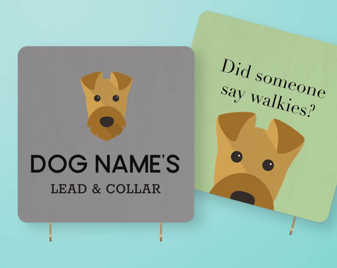 Personalized Lead & Collar Hangers