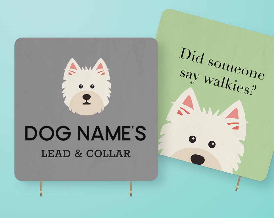 Personalized Lead & Collar Hangers