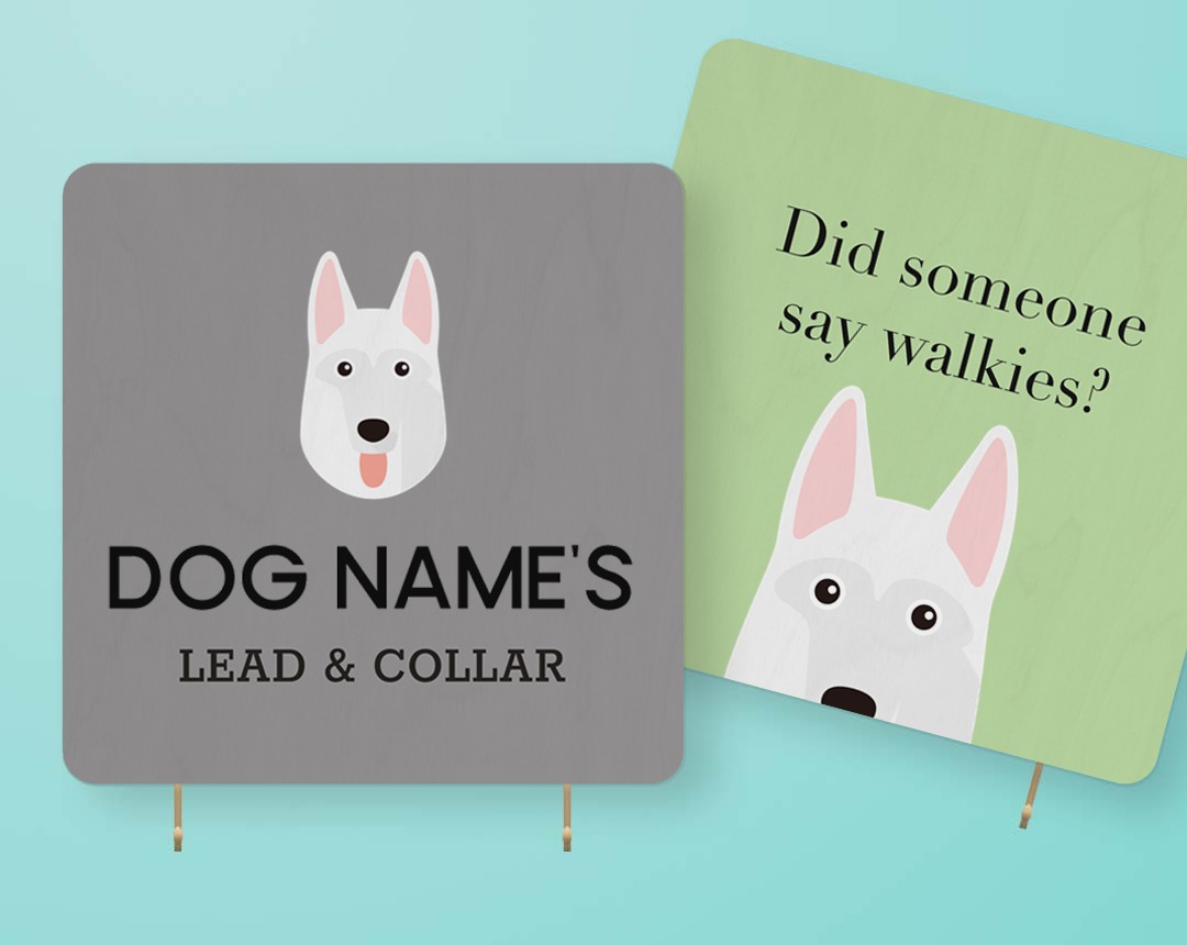 Personalized Lead & Collar Hangers