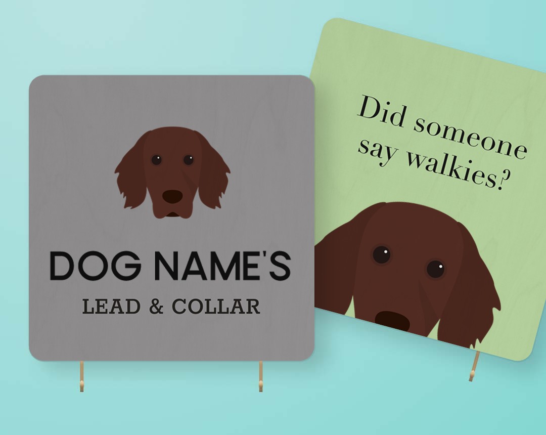Personalized Lead & Collar Hangers