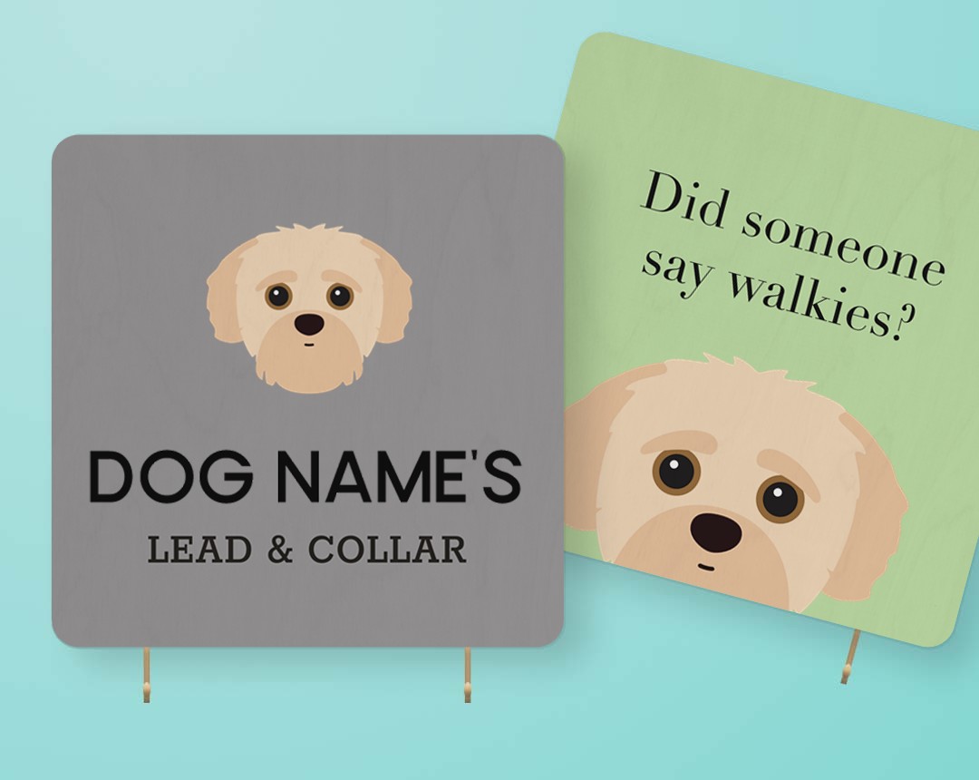 Personalized Lead & Collar Hangers
