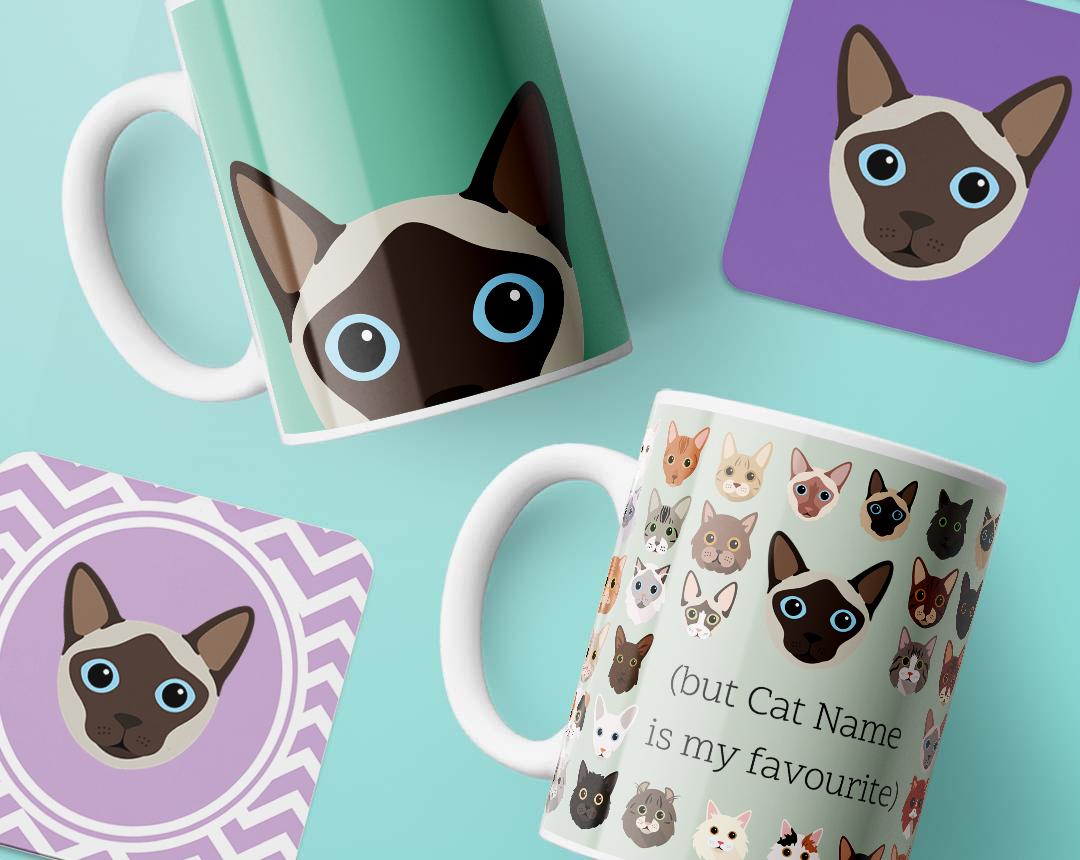 Personalized Cat Mugs