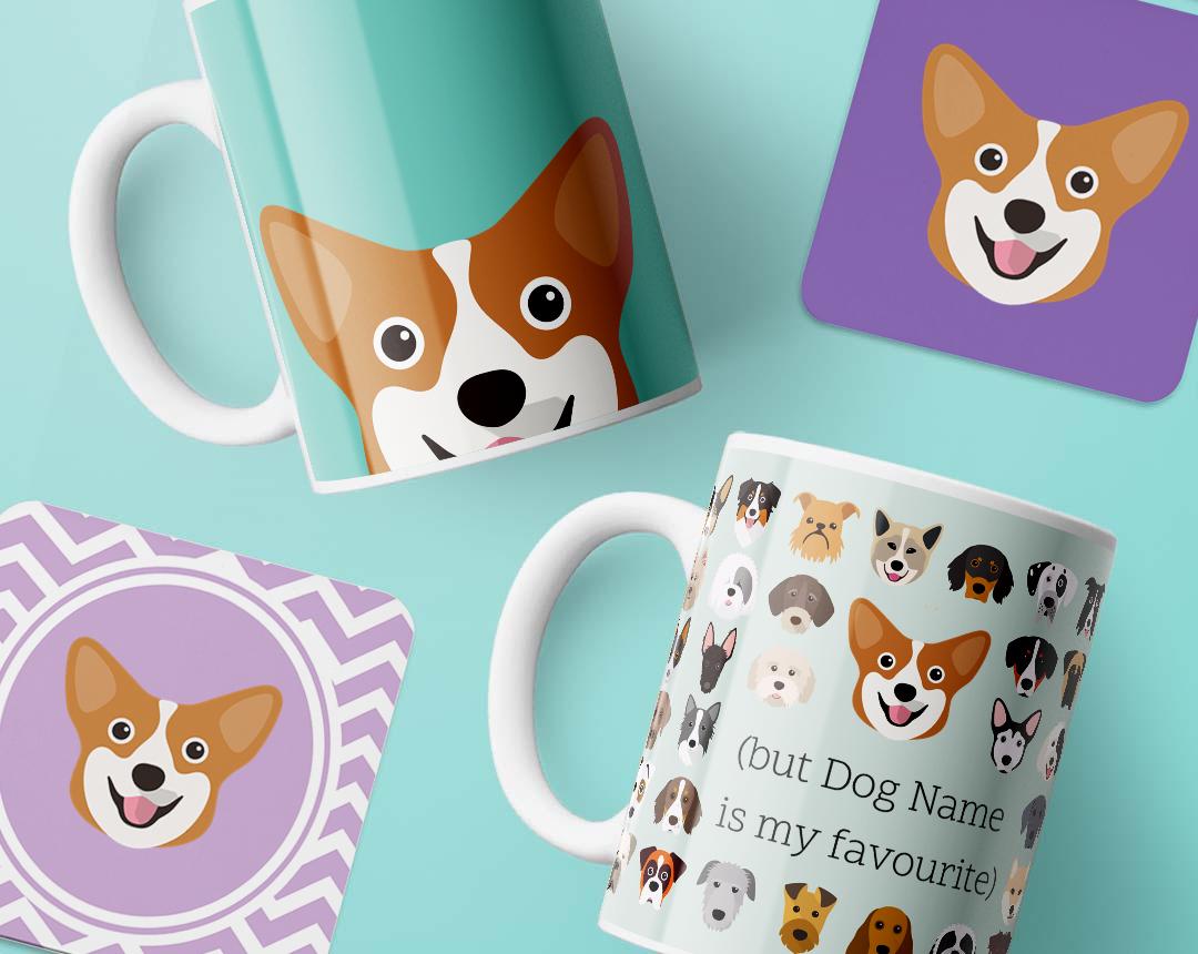 Personalized Dog Mugs