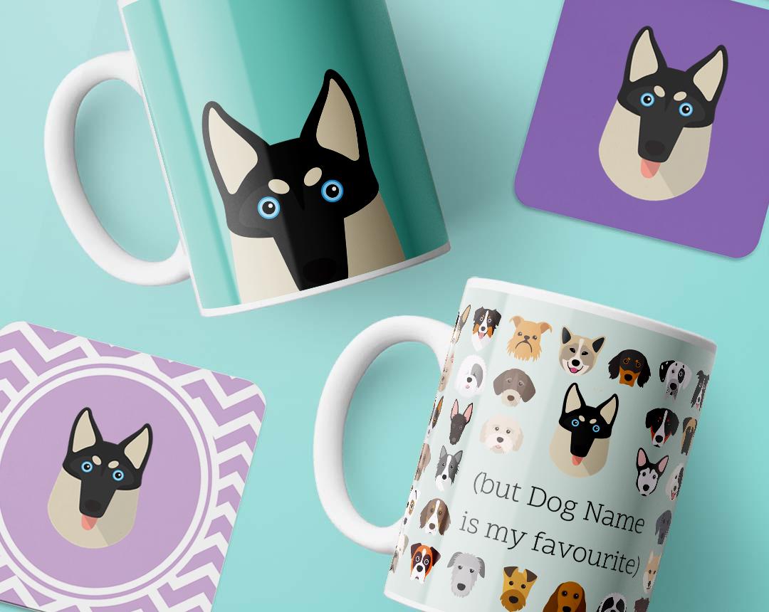 Personalized Dog Mugs