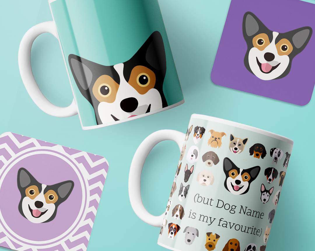 Personalized Dog Mugs