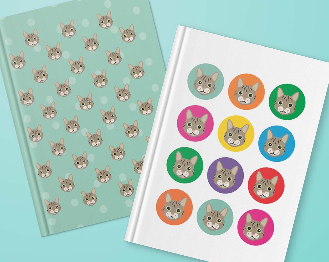Personalized Cat Notebooks