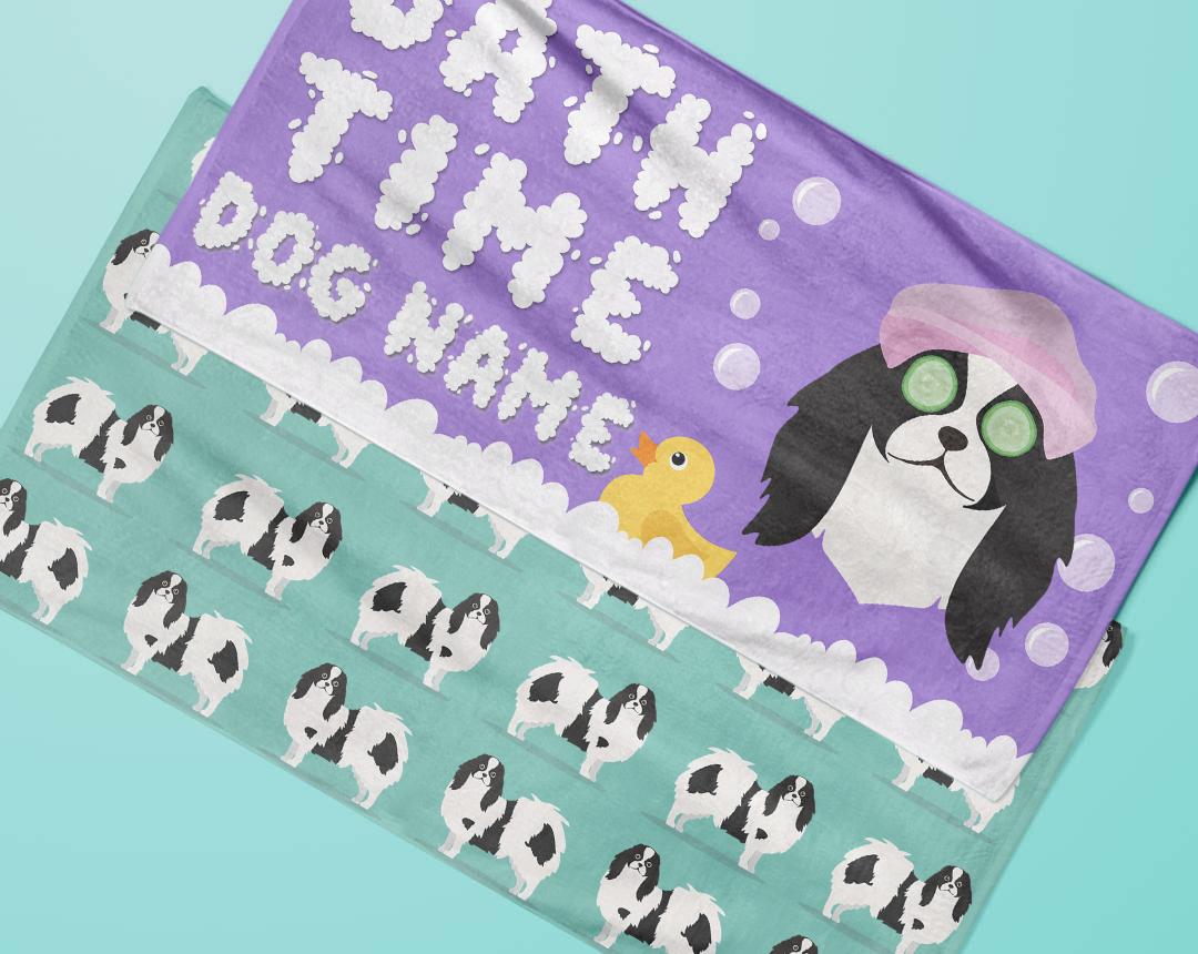 Personalized Dog Bath Towels