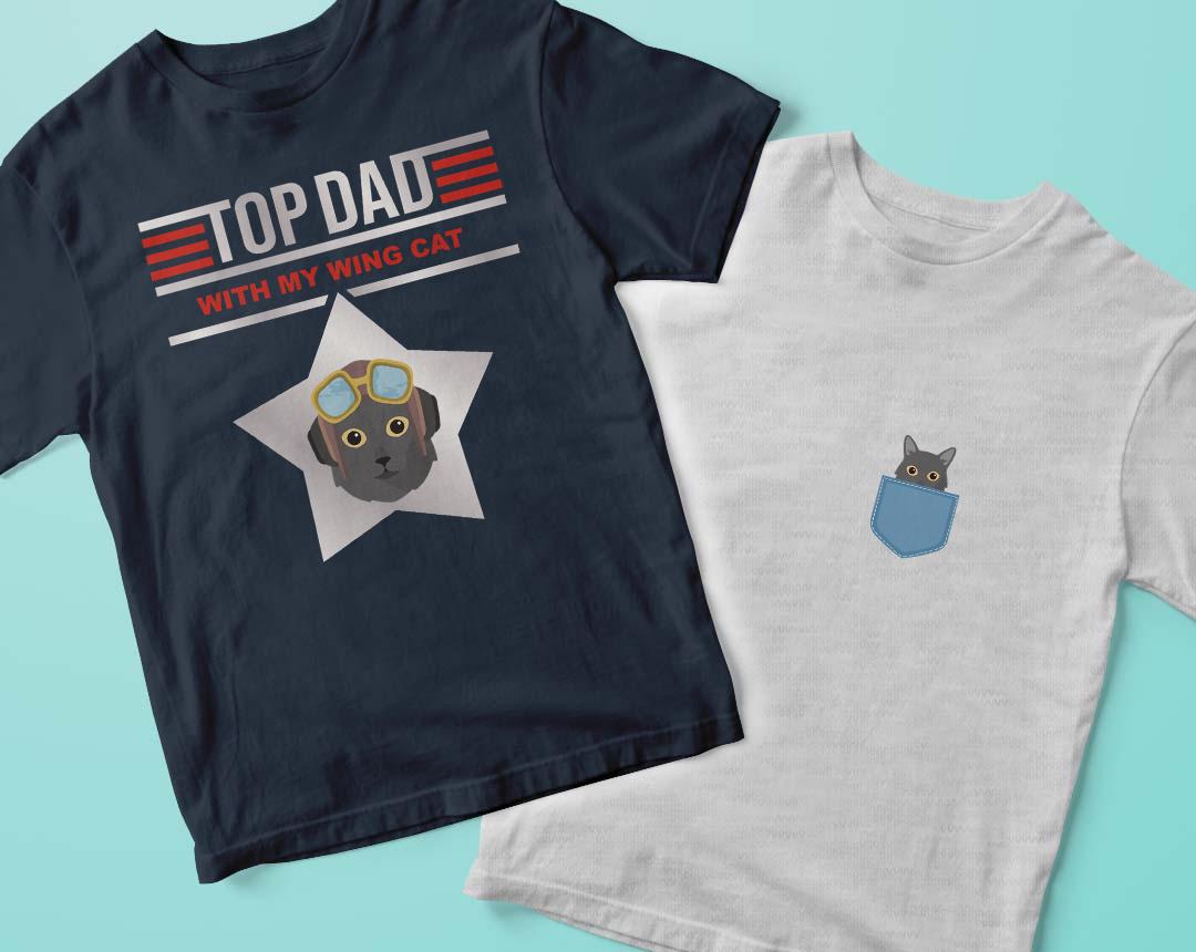 Personalized Cat T-Shirts