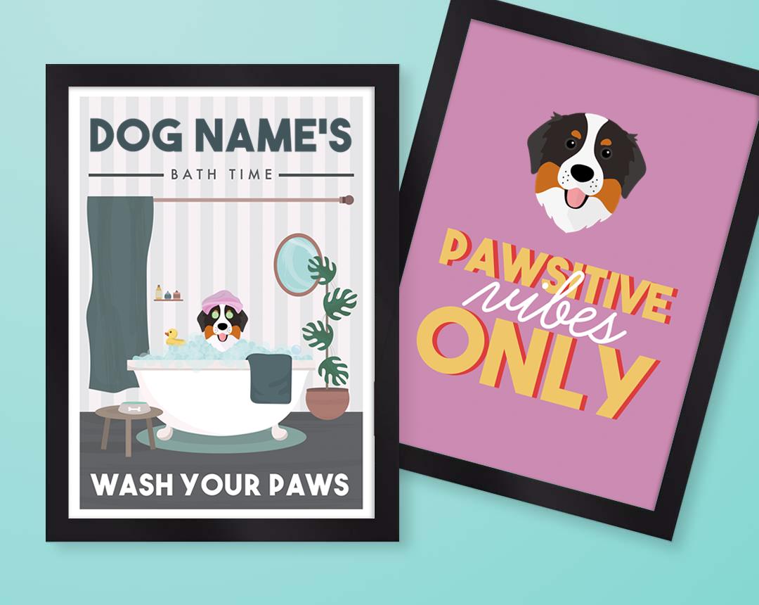 Personalized Dog Wall Art